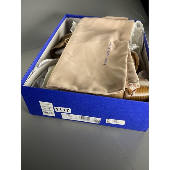 Stuart Weitzman Tate Bootie Shoes Womens Size 6.5 Camel Suede Ankle Boots - Picture 7 of 9